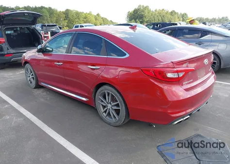 2017 Hyundai Sonata Sport 2.0T from USA, damaged, VIN 5NPE34AB5HH554606